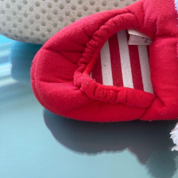 2T-3T Toddler Christmas Santa Slippers. - Picture 2 of 6
